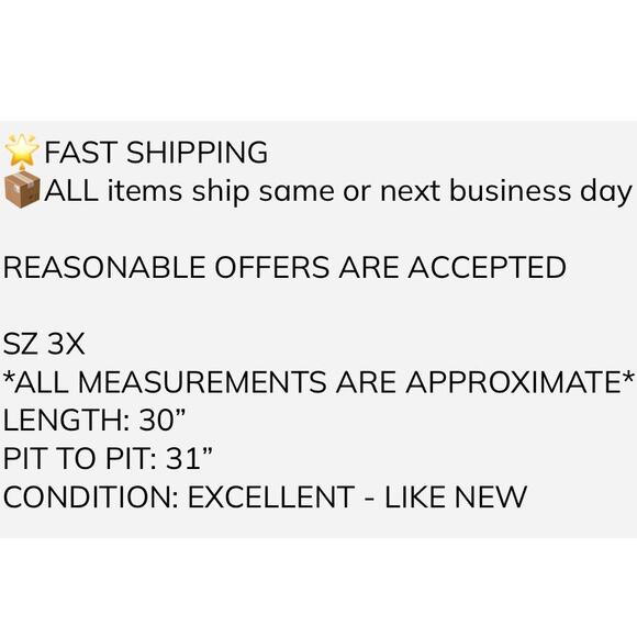 Jane and Delancey Top 3X Plus Black White Striped V-Neck Collared Casual Work - Picture 3 of 9